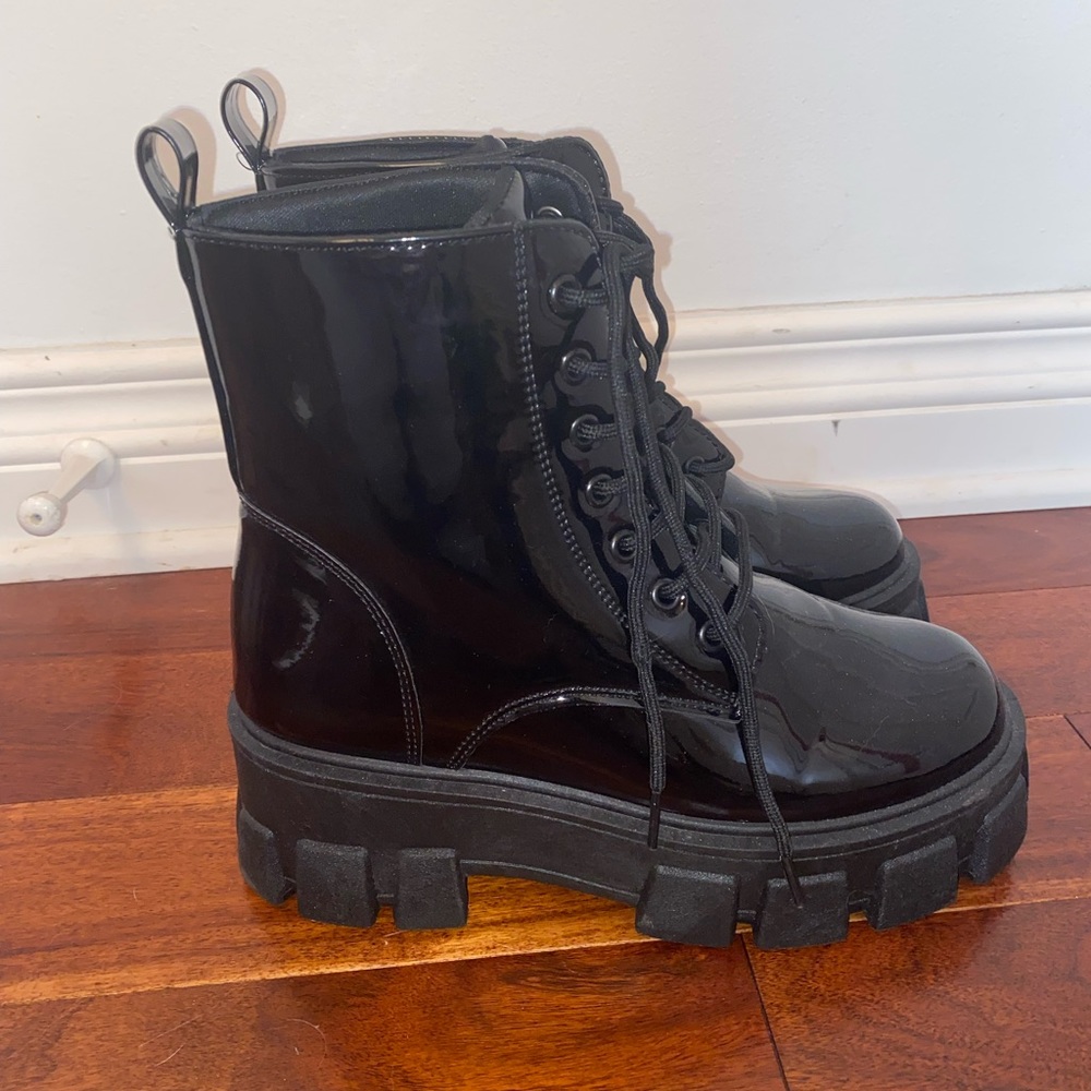 Black Combat Boots